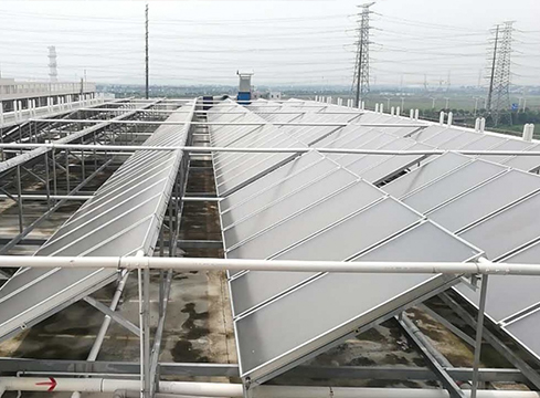 明升ms88热能科技（杏坛）员工宿舍楼太阳能热水工程